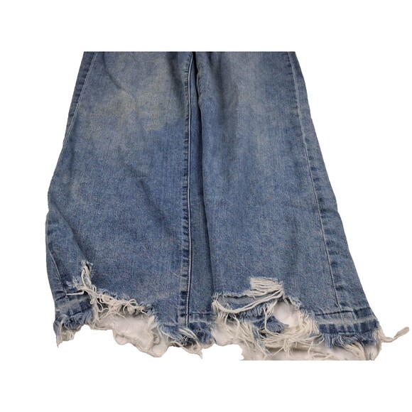 DL1961 Women’s Size 27 Hepburn High-Rise Wide Leg Jeans Light Blue Denim - Picture 12 of 16